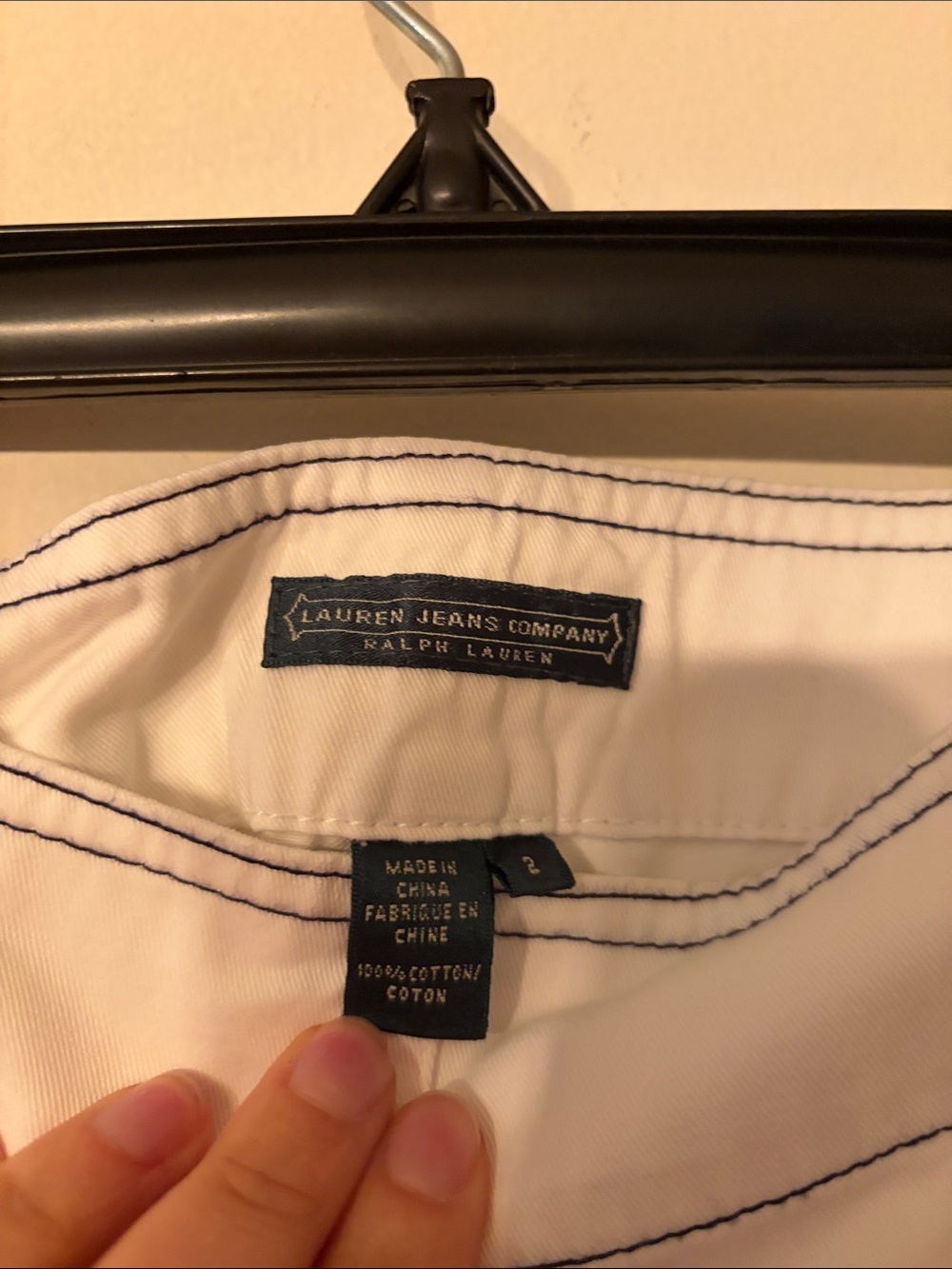 Ralph Lauren Vintage 100% Cotton Pants | Size 2 | EUC!! - Picture 8 of 8